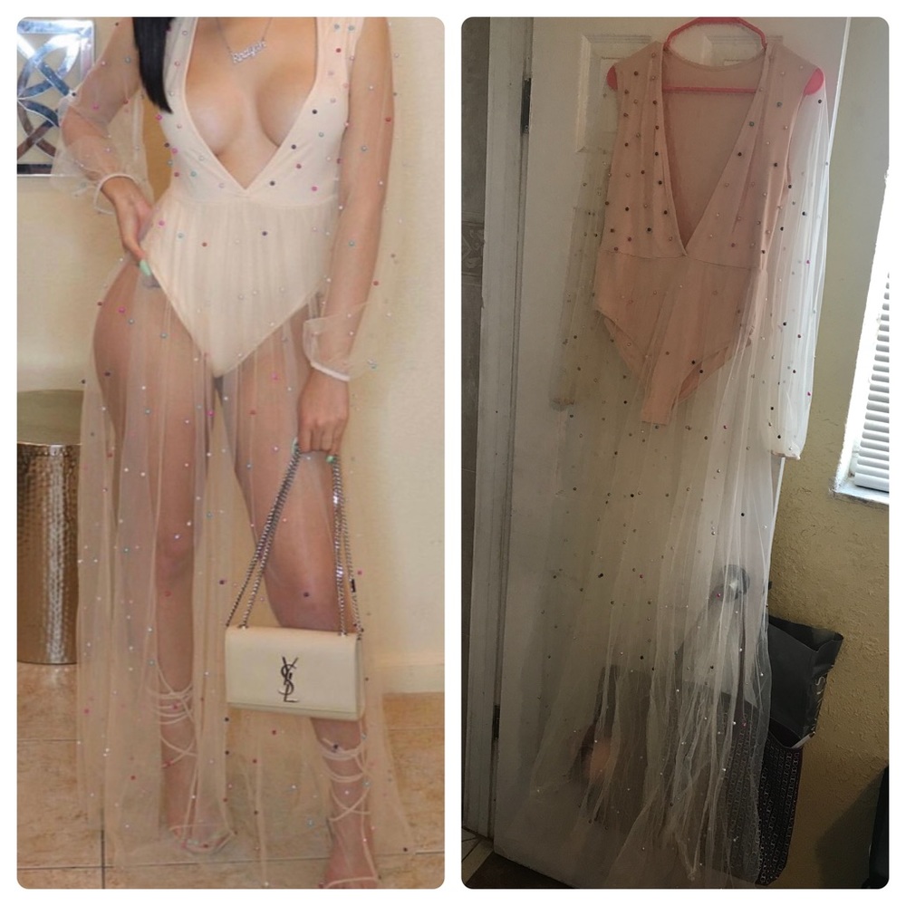 Pearl sequence dress